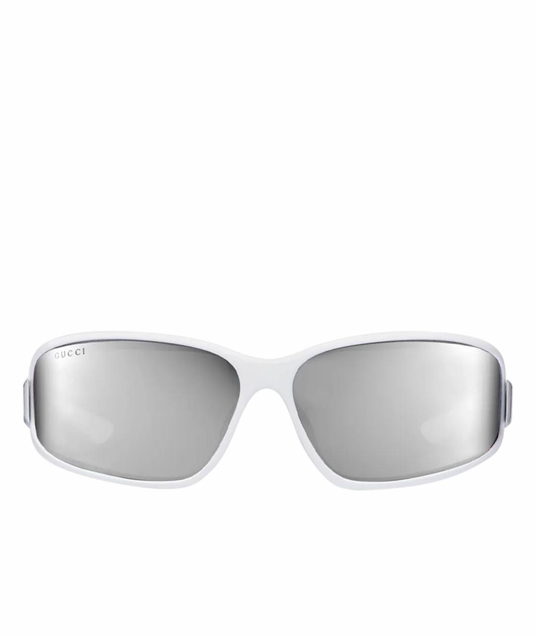 GUCCI Белые солнцезащитные очки, фото 1