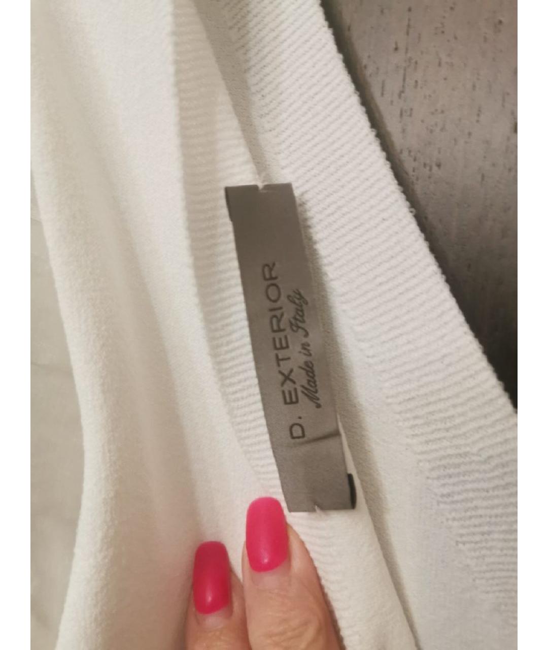 D.EXTERIOR Белый вискозный джемпер / свитер, фото 3