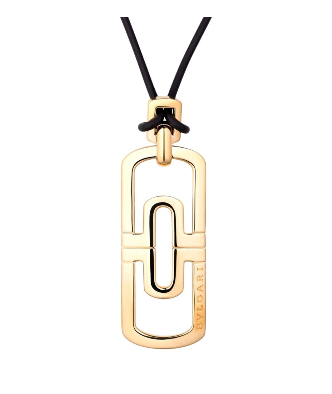 BVLGARI Золотая подвеска из желтого золота, фото 1