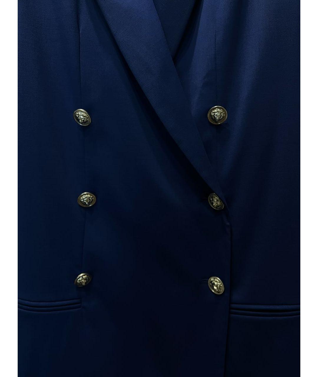 VERSUS VERSACE Синий полиэстеровый жилет, фото 3