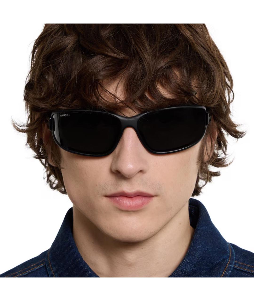 GUCCI Черные солнцезащитные очки, фото 3