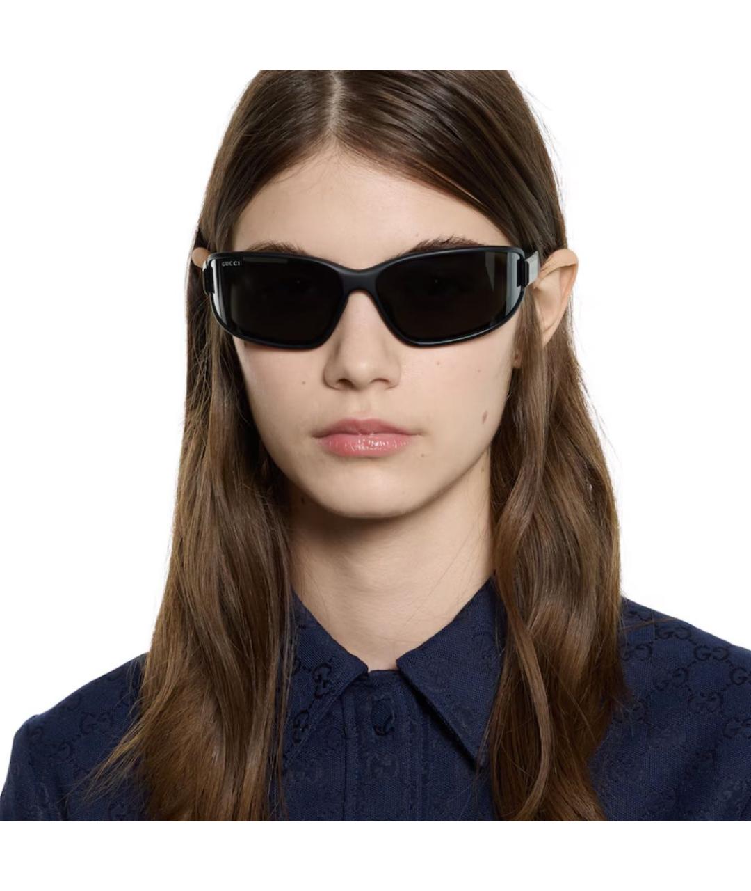 GUCCI Черные солнцезащитные очки, фото 4