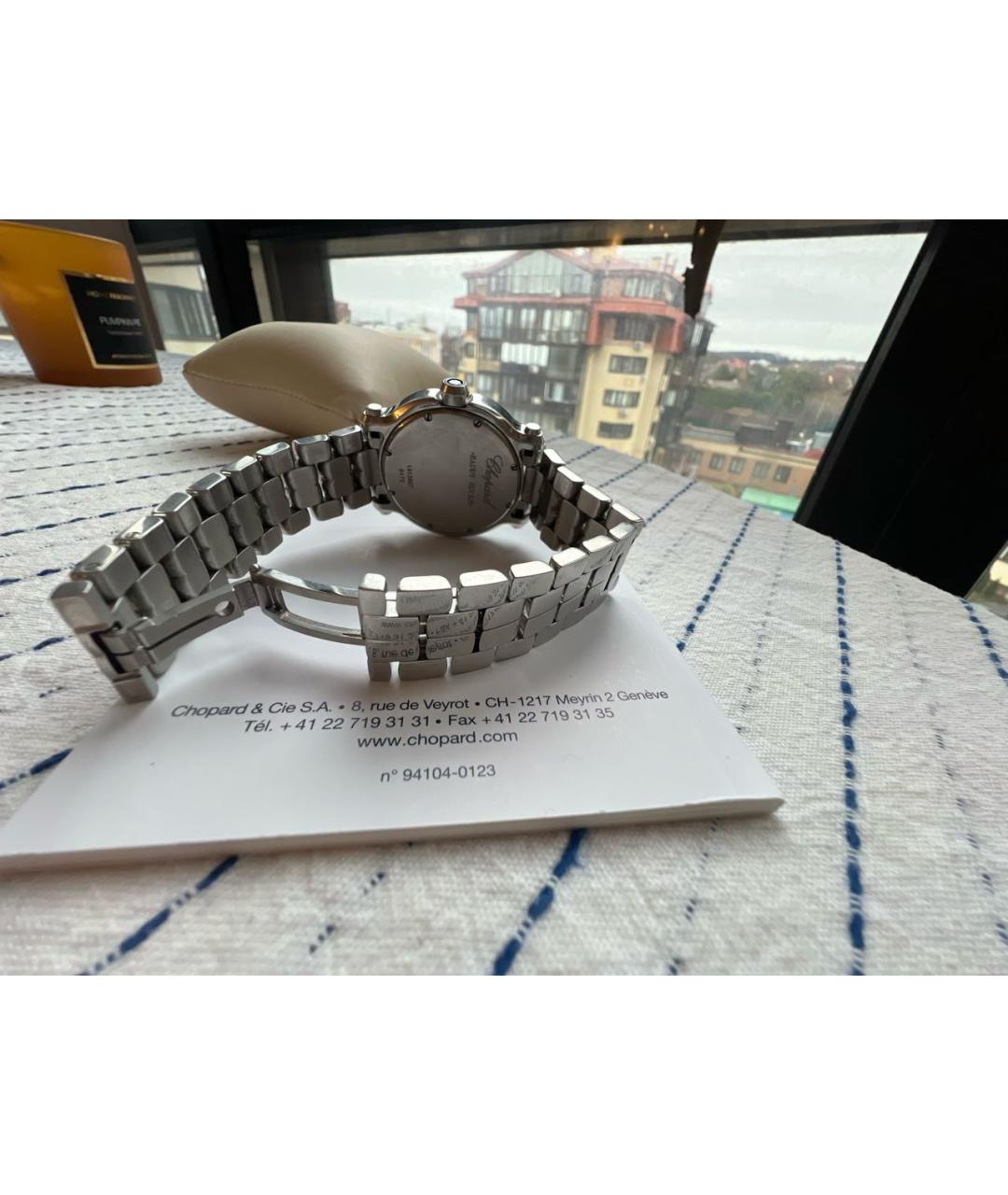 CHOPARD Серебряные металлические часы, фото 3