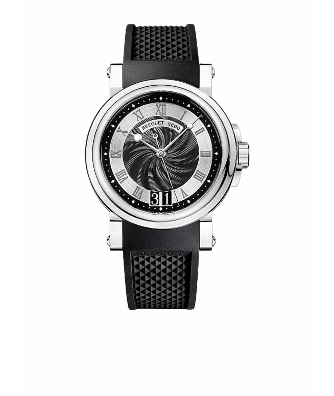 Breguet Черные металлические часы, фото 1