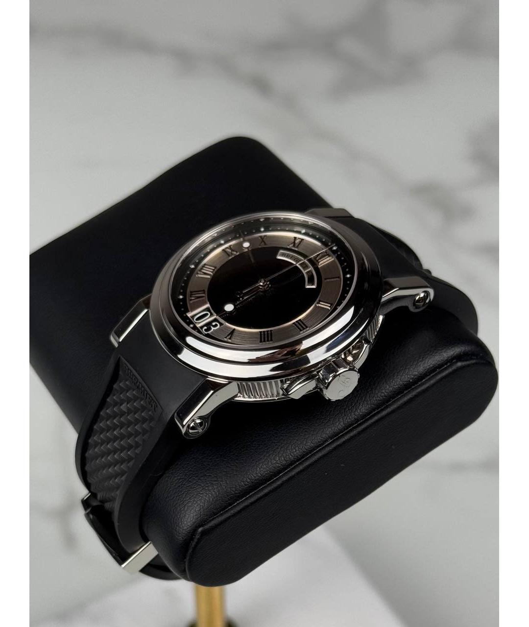 Breguet Черные металлические часы, фото 4