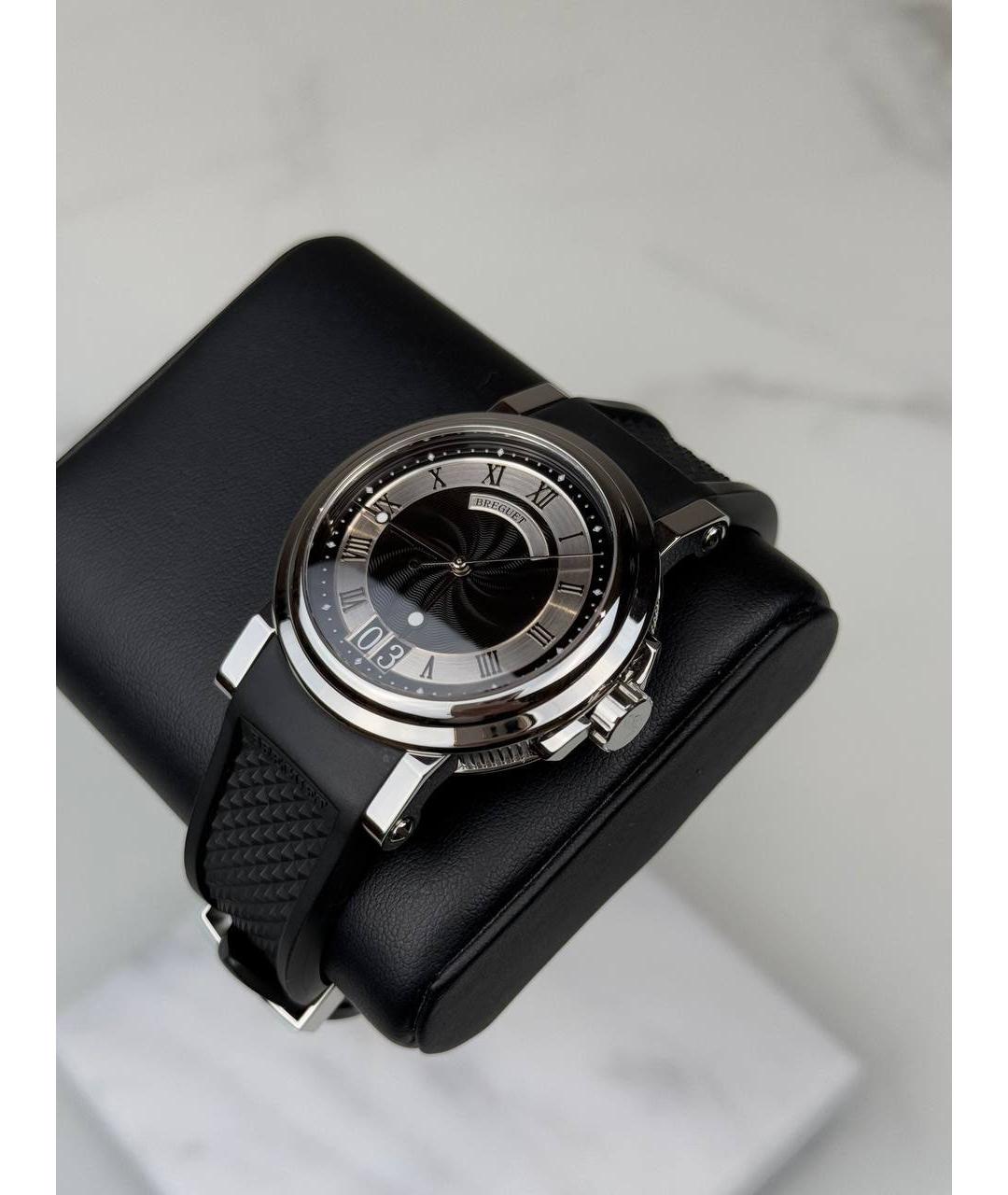 Breguet Черные металлические часы, фото 3