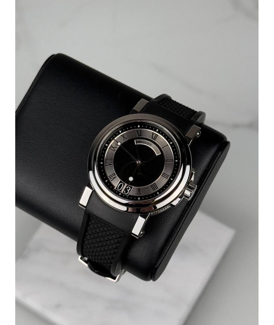 Breguet Черные металлические часы, фото 2