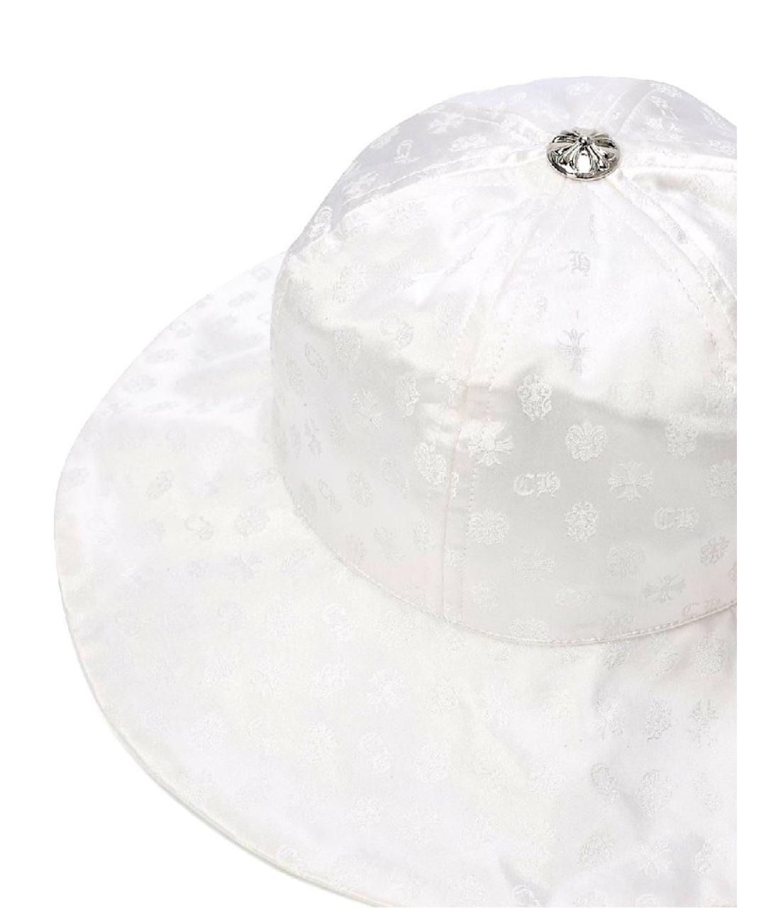 CHROME HEARTS Белая панама, фото 3