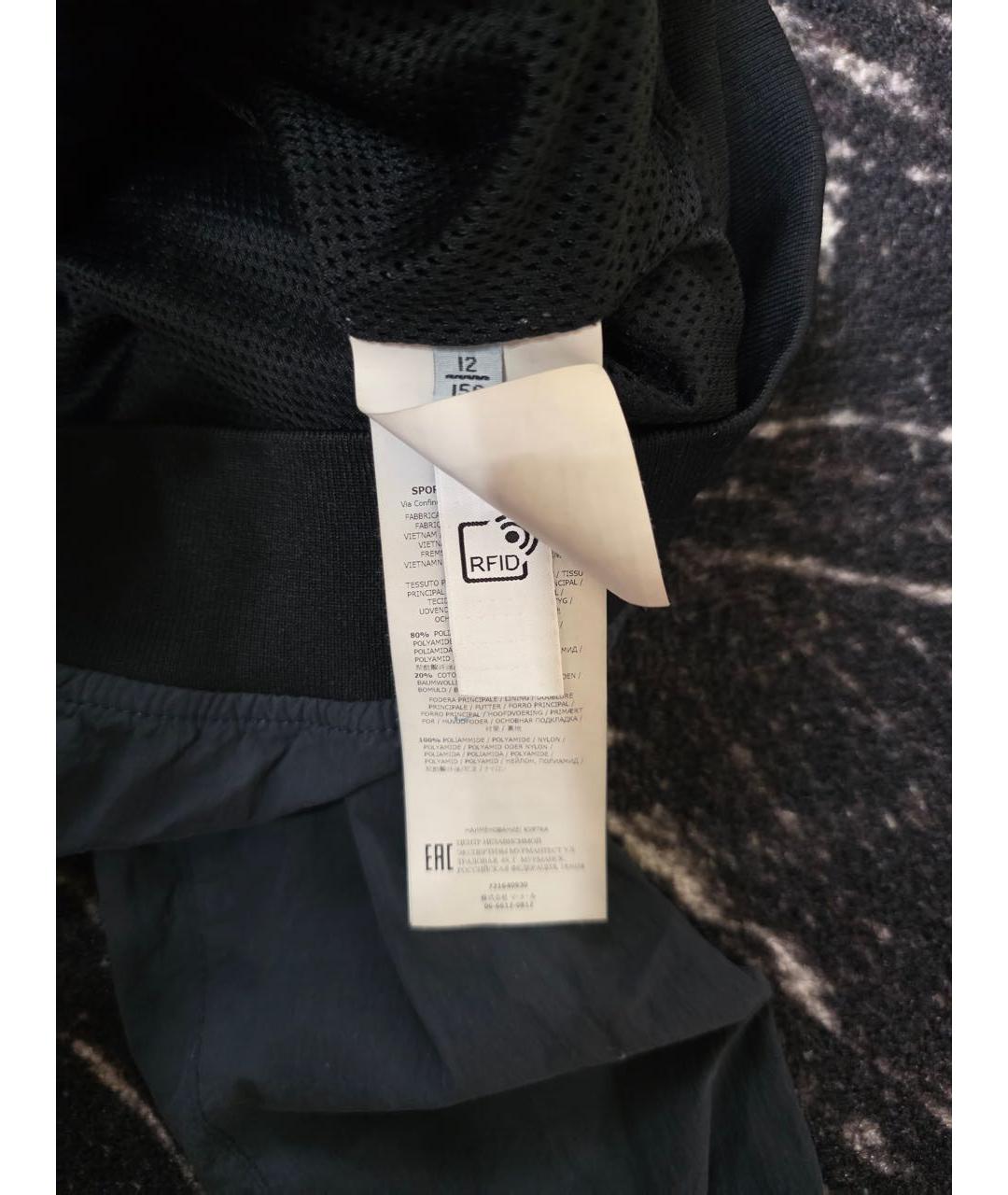 STONE ISLAND Темно-синяя полиамидовая куртка, фото 7