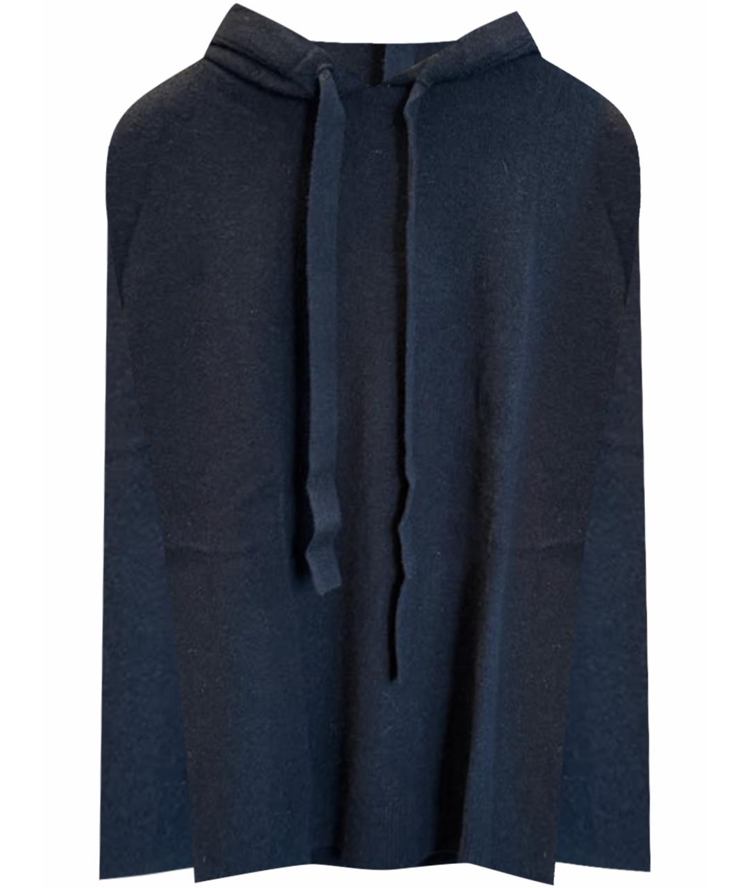 MAX MARA Темно-синий шерстяной джемпер / свитер, фото 1