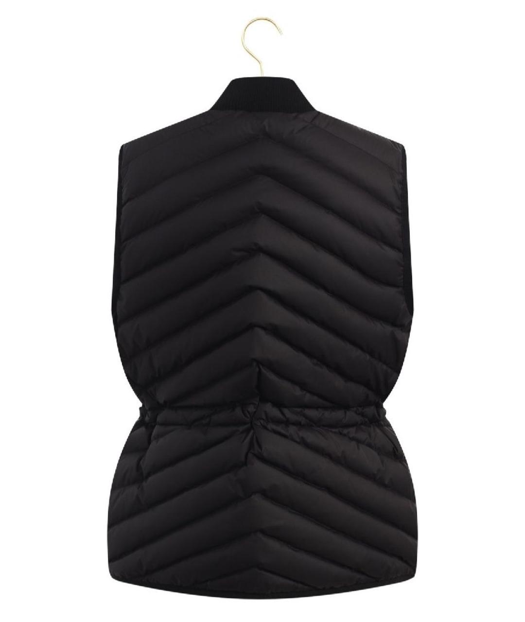 HERMES Черный полиэстеровый жилет, фото 2
