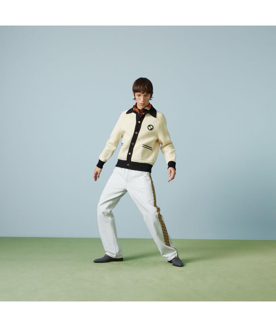 GUCCI Бежевая куртка, фото 4