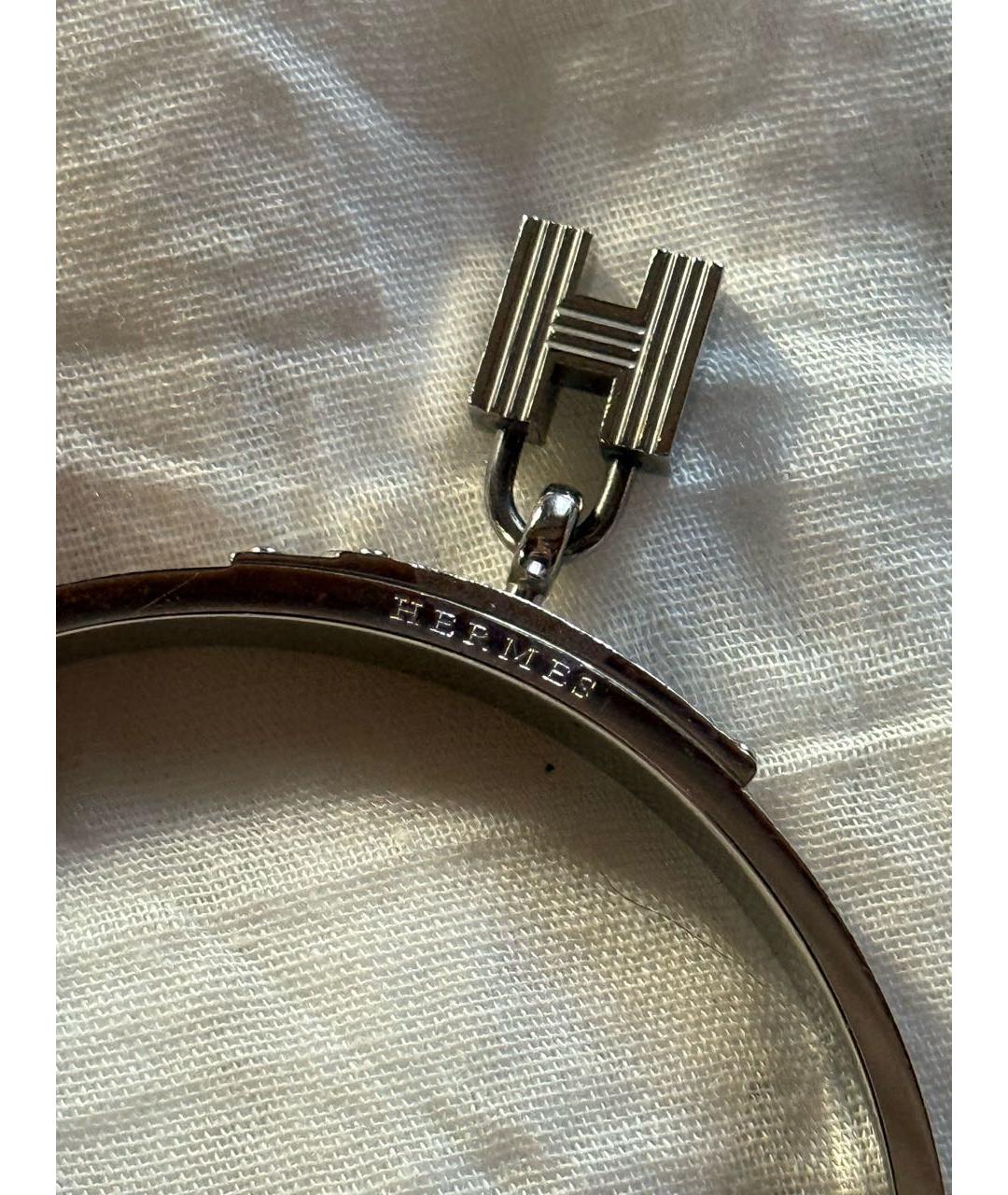 HERMES Коричневый браслет, фото 6