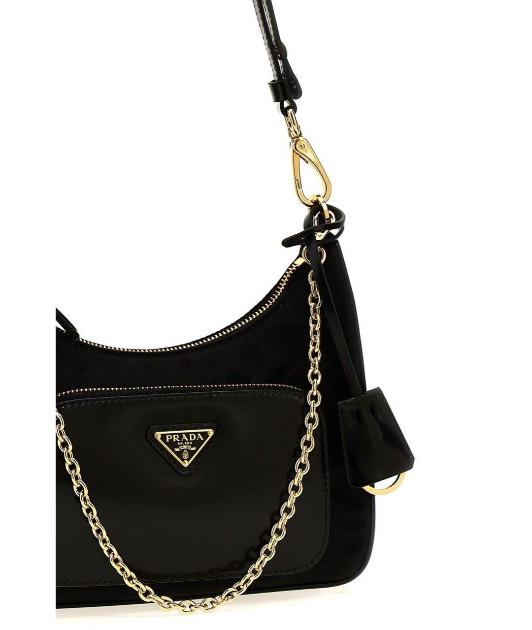 PRADA Черная сумка через плечо, фото 2