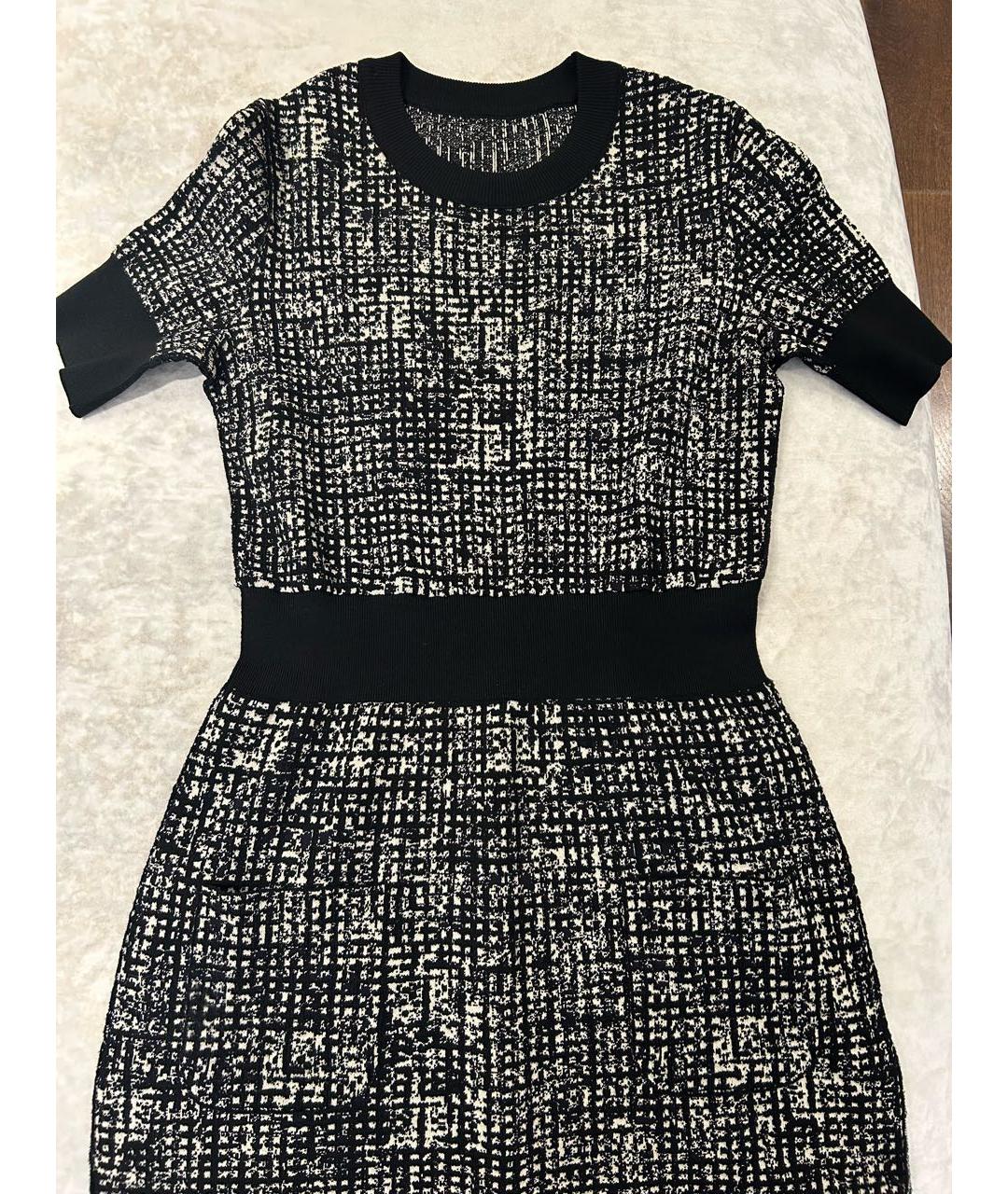 LANVIN Черное шерстяное платье, фото 7