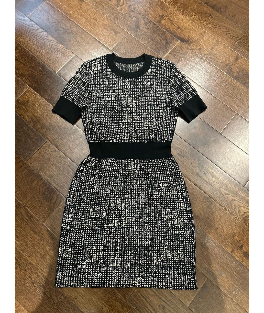 LANVIN Черное шерстяное платье, фото 9