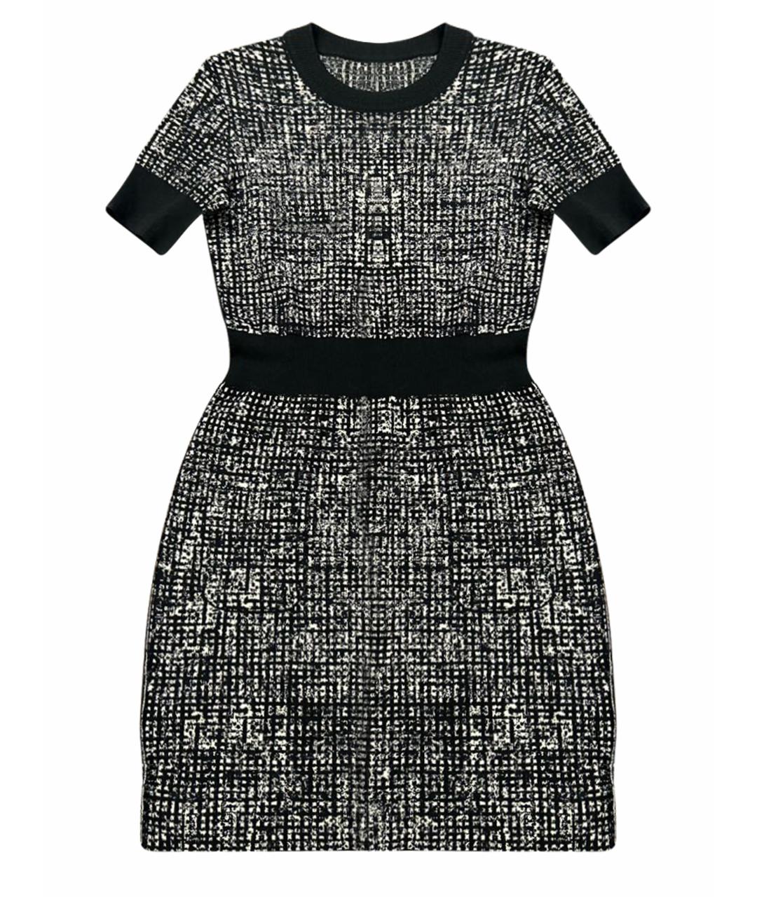 LANVIN Черное шерстяное платье, фото 1