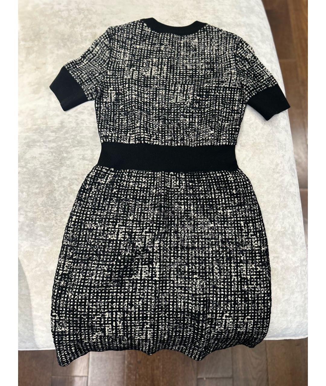 LANVIN Черное шерстяное платье, фото 6