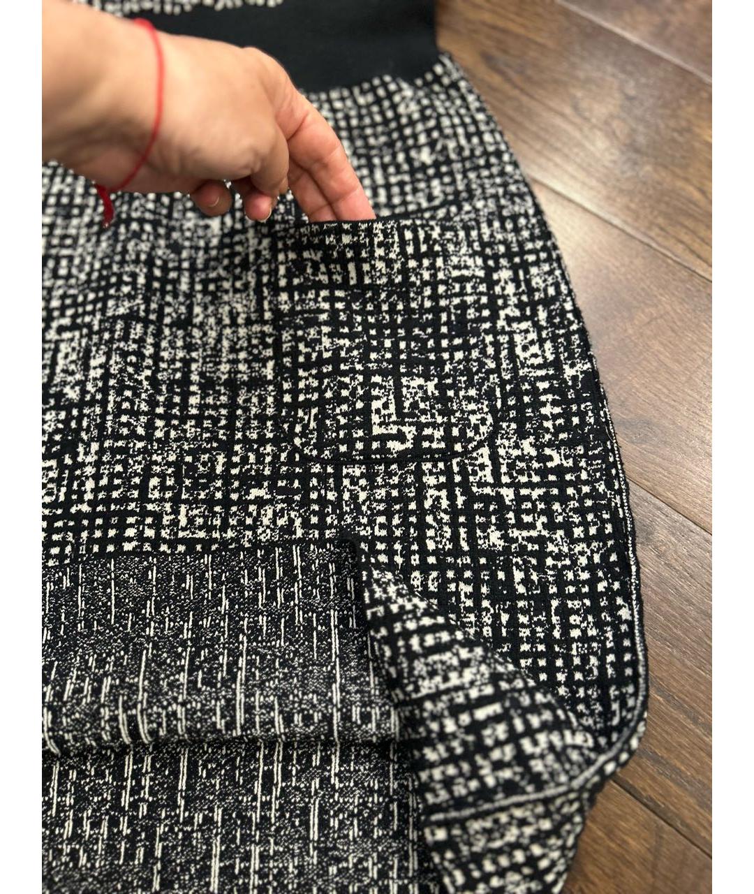 LANVIN Черное шерстяное платье, фото 5