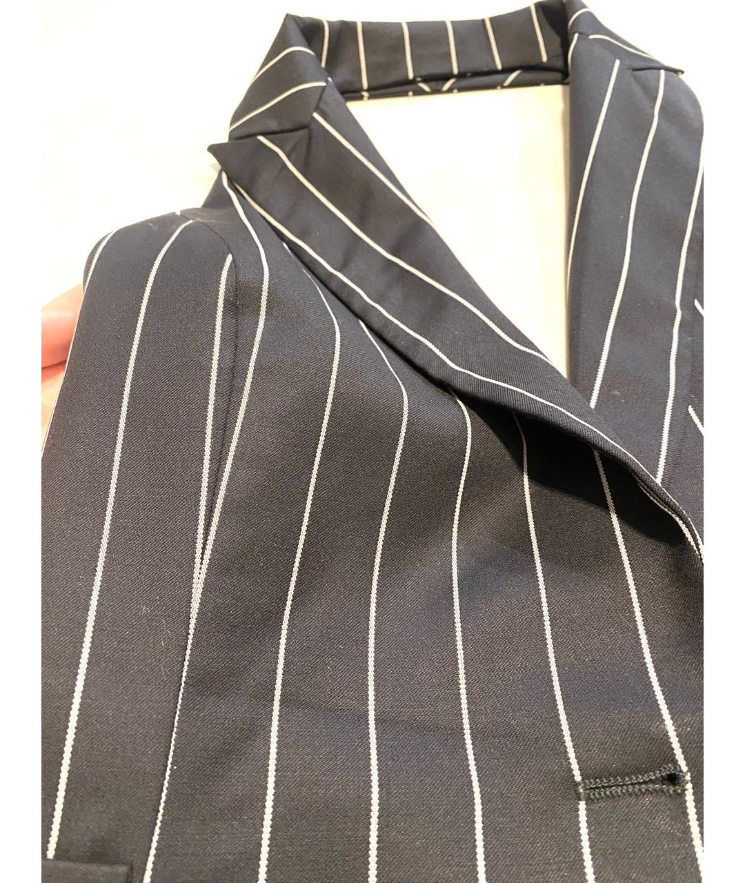 CHRISTIAN DIOR Черный шерстяной жилет, фото 6