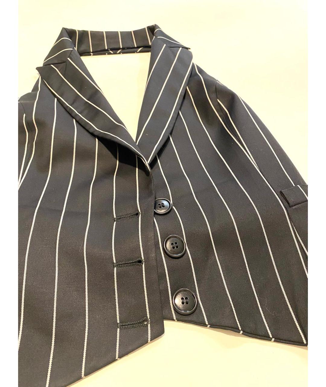 CHRISTIAN DIOR Черный шерстяной жилет, фото 7