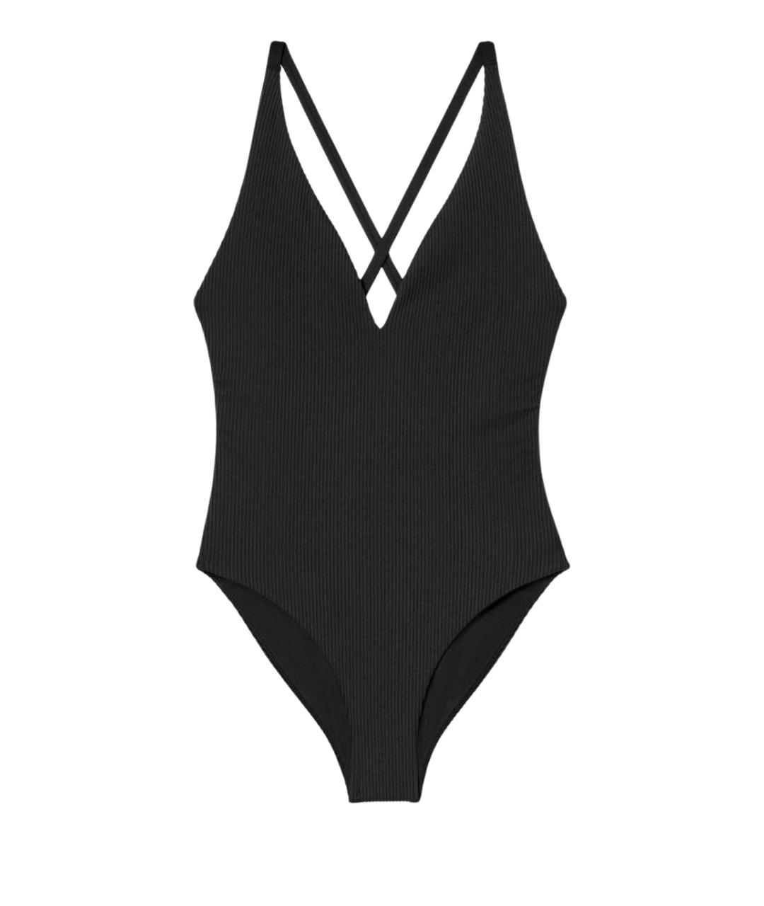 COS Черный полиамидовый купальник, фото 1
