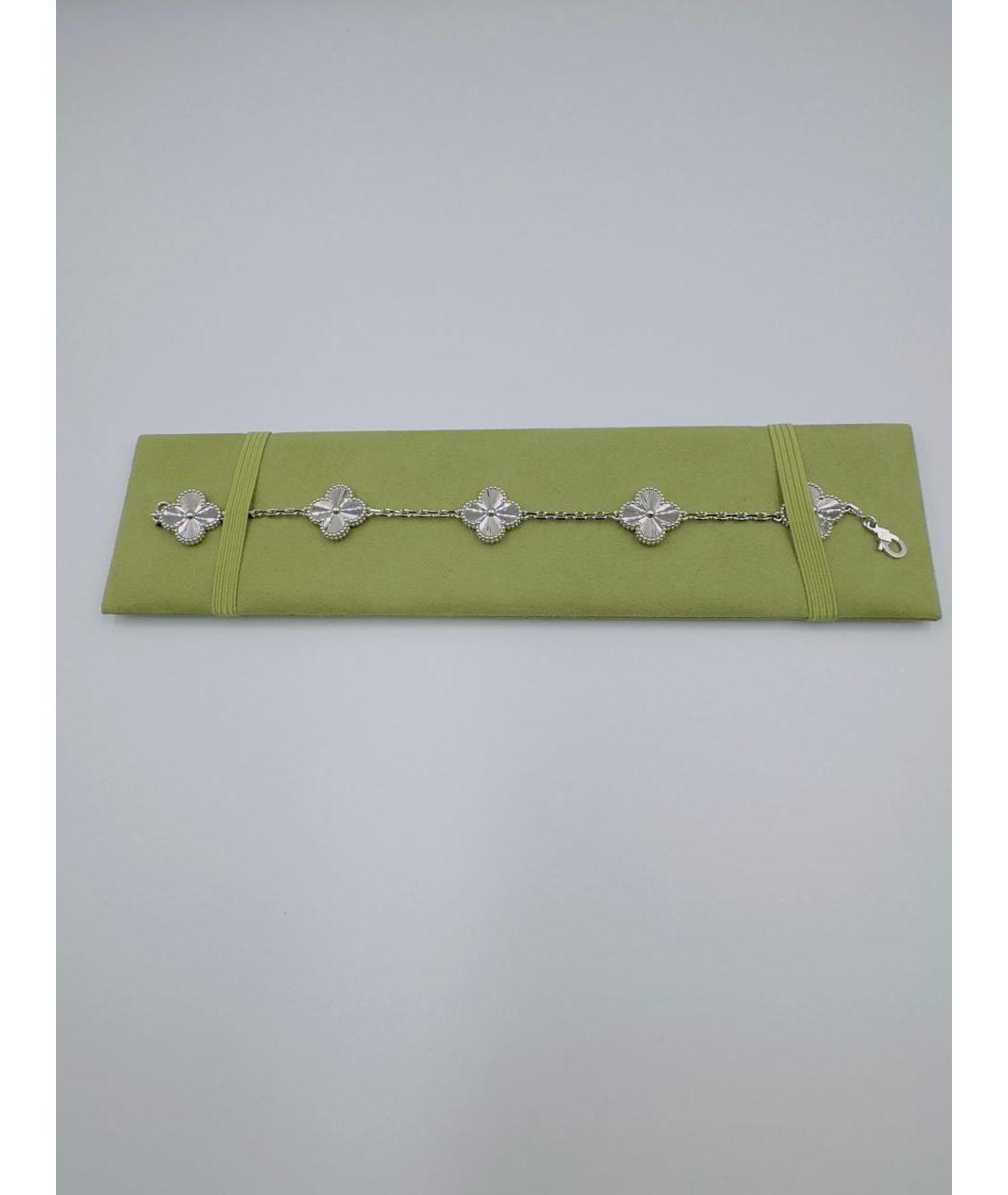 VAN CLEEF & ARPELS Белый браслет из белого золота, фото 5