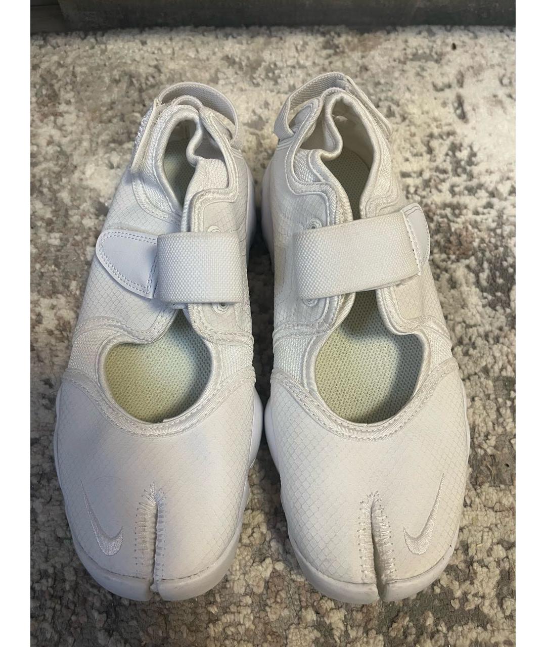 NIKE Белые текстильные кеды, фото 2