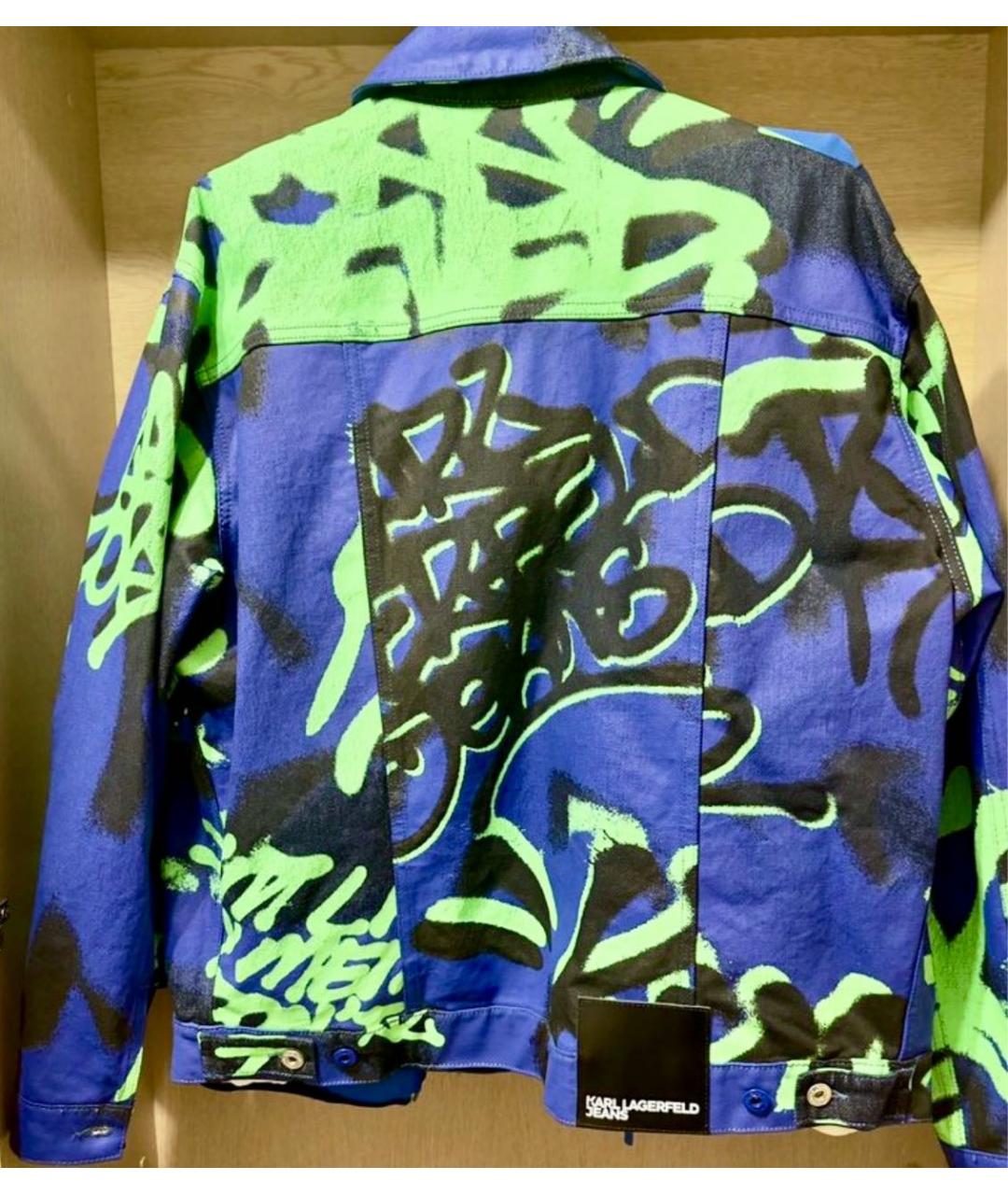 KARL LAGERFELD Мульти деним куртка, фото 2