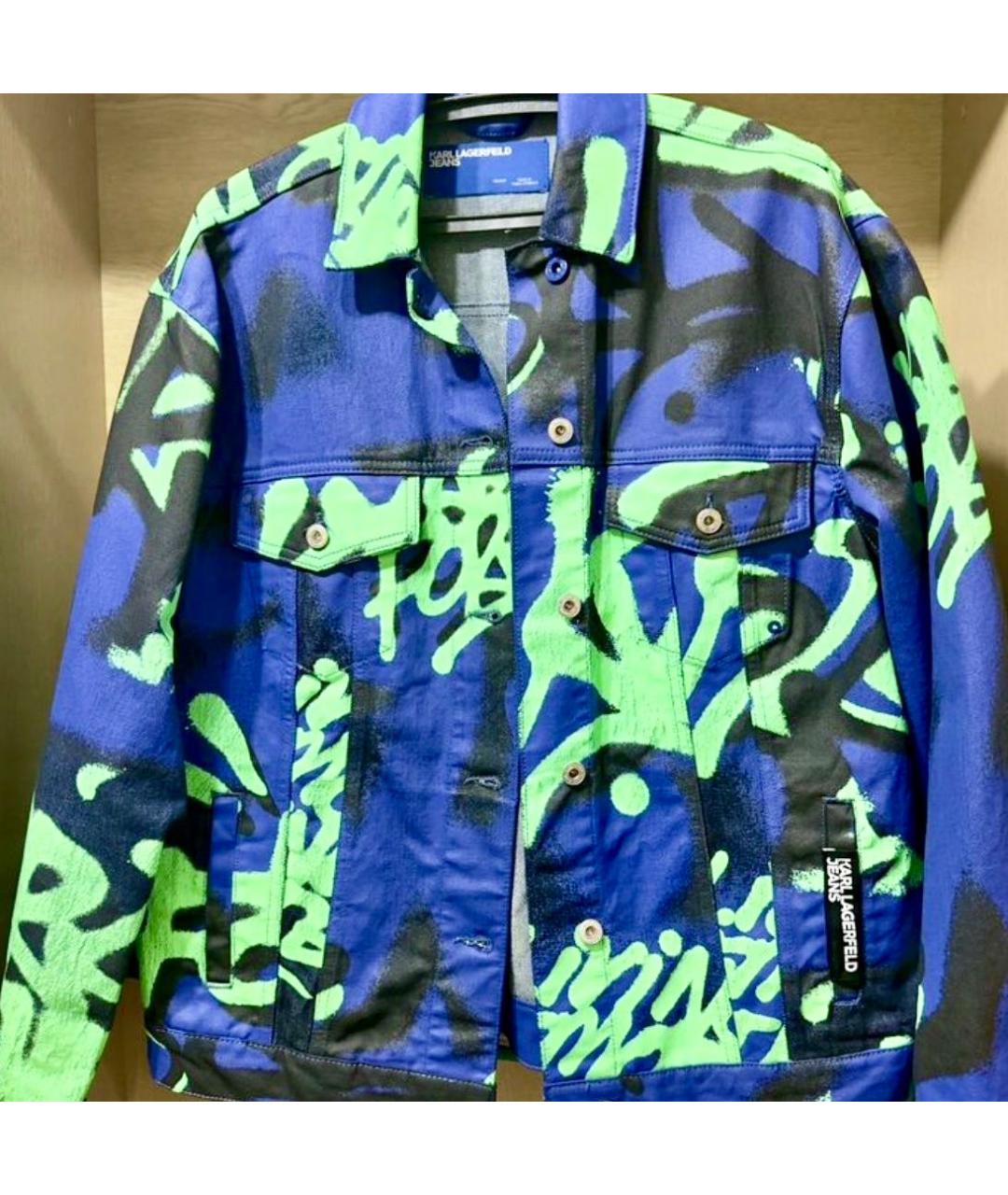 KARL LAGERFELD Мульти деним куртка, фото 8