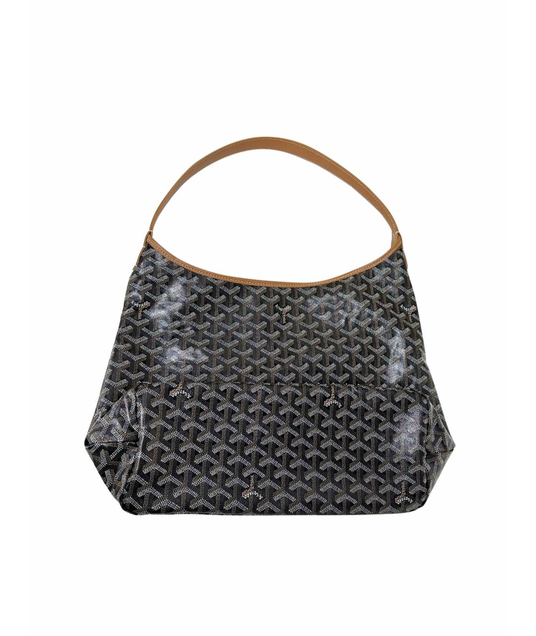 GOYARD Коричневая сумка через плечо из искусственной кожи, фото 1