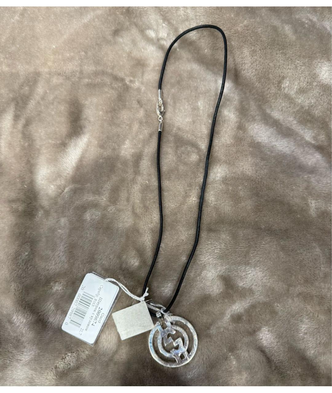 GUCCI Серебрянный серебряный кулон, фото 5