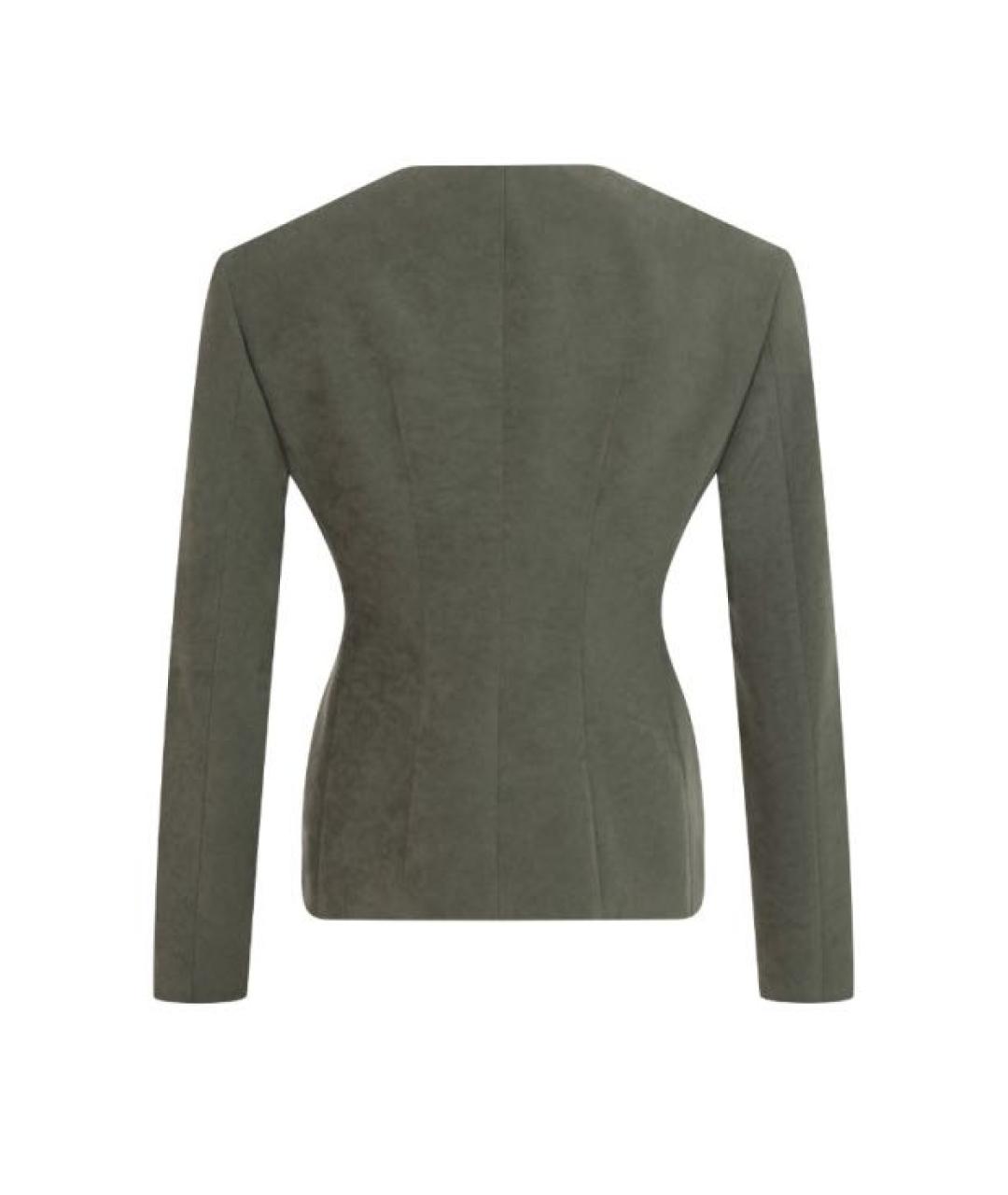 AUTENTIMENTS Хаки полиэстеровый жакет/пиджак, фото 2