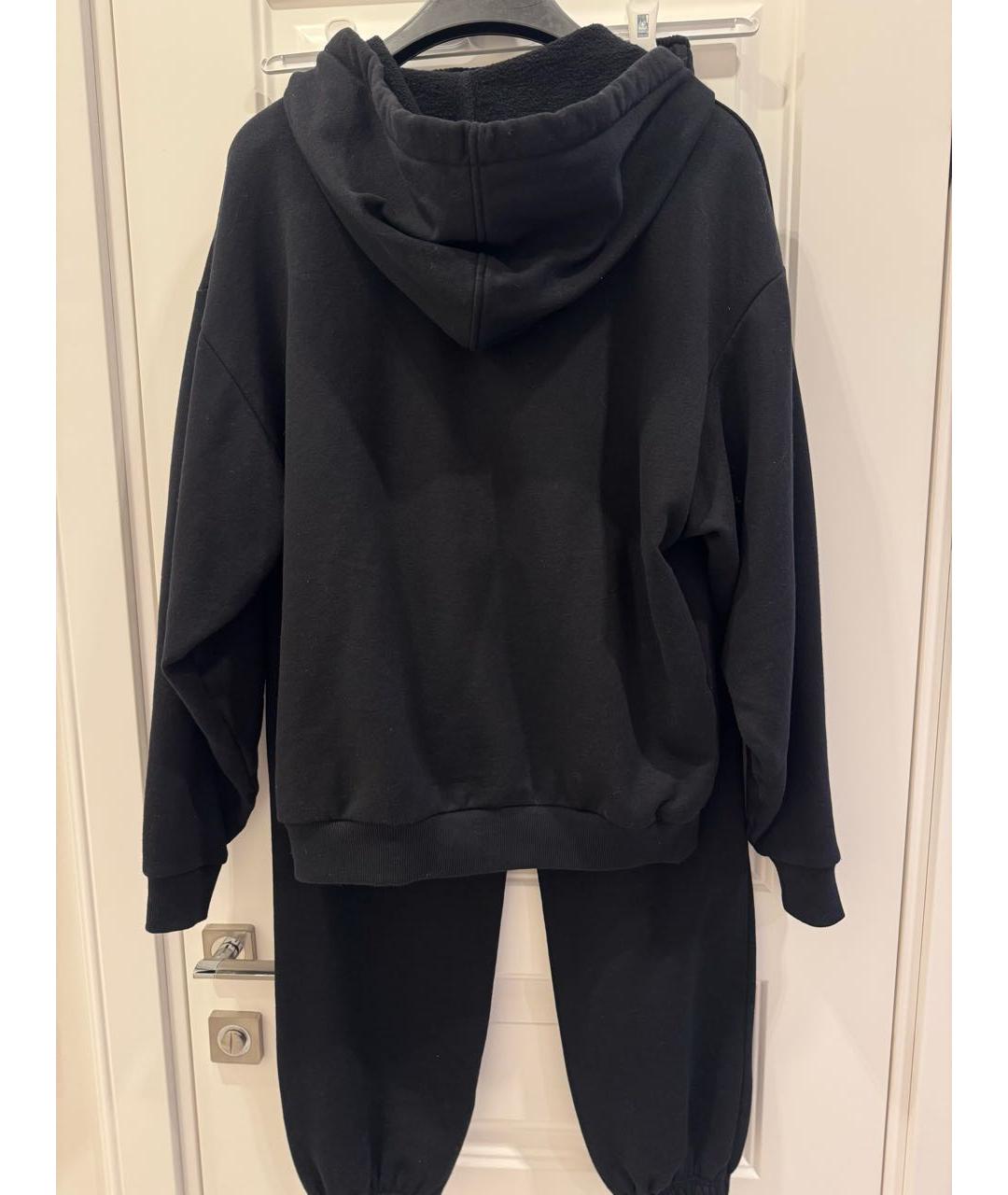 ALO YOGA Черный хлопковый спортивные костюмы, фото 4