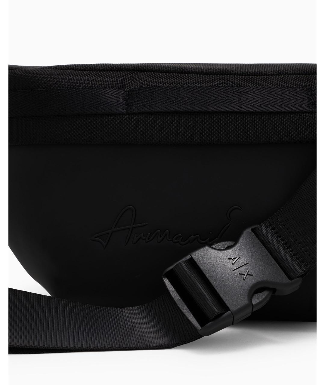 ARMANI EXCHANGE Черная поясная сумка, фото 4