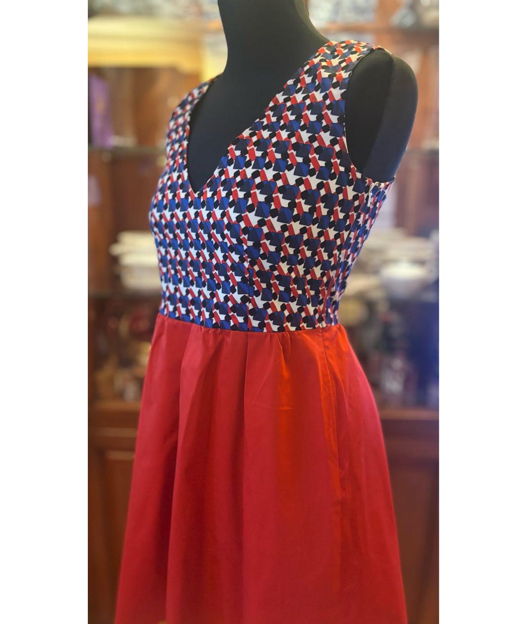 MAX&CO Красное хлопковое повседневное платье, фото 3