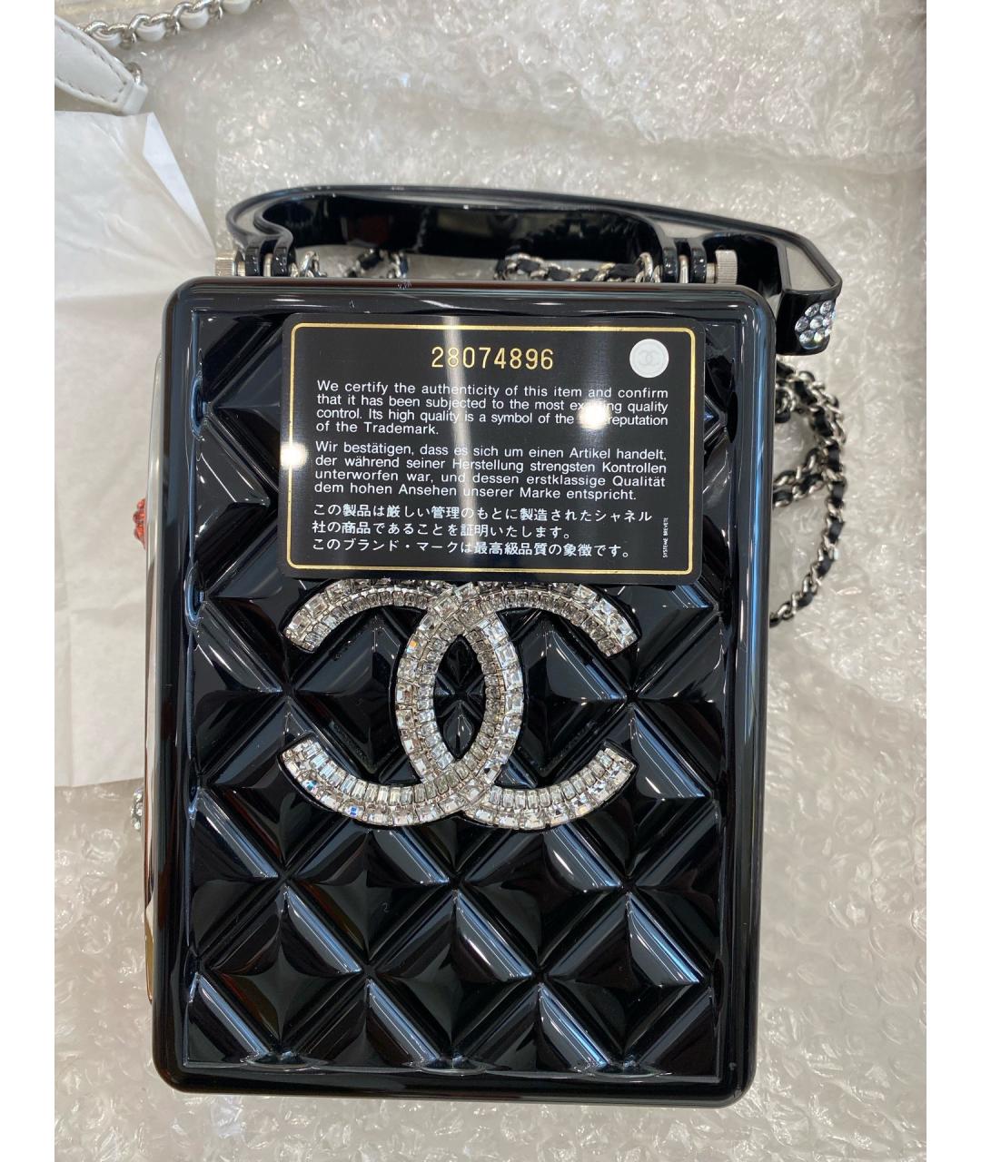 CHANEL Черная сумка через плечо, фото 3