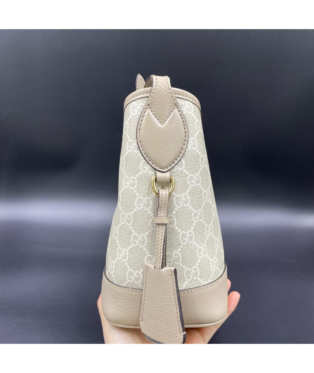 GUCCI Бежевая сумка через плечо, фото 5