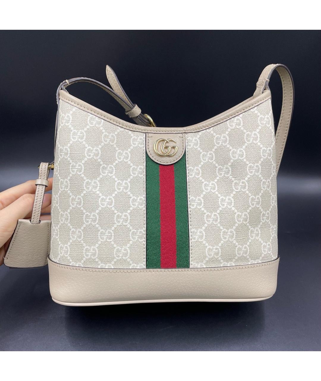 GUCCI Бежевая сумка через плечо, фото 2