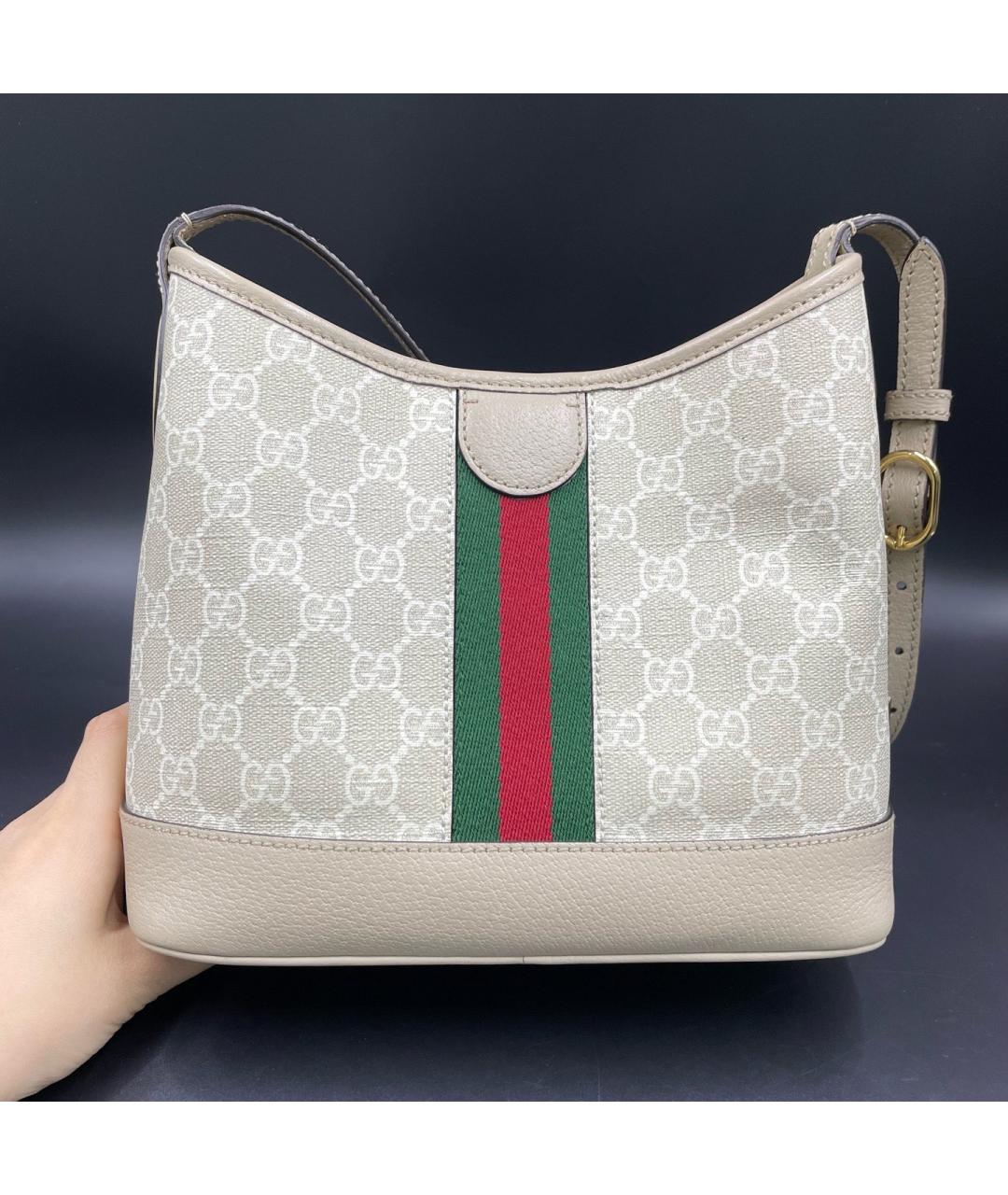 GUCCI Бежевая сумка через плечо, фото 3