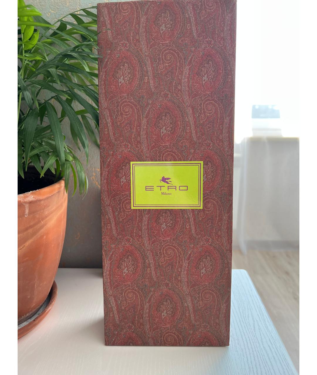 ETRO Бежевый шелковый шарф, фото 4