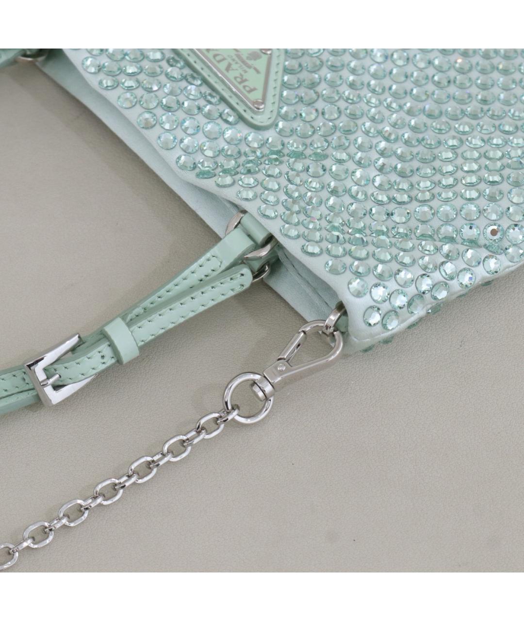 PRADA Бирюзовая сумка через плечо, фото 6