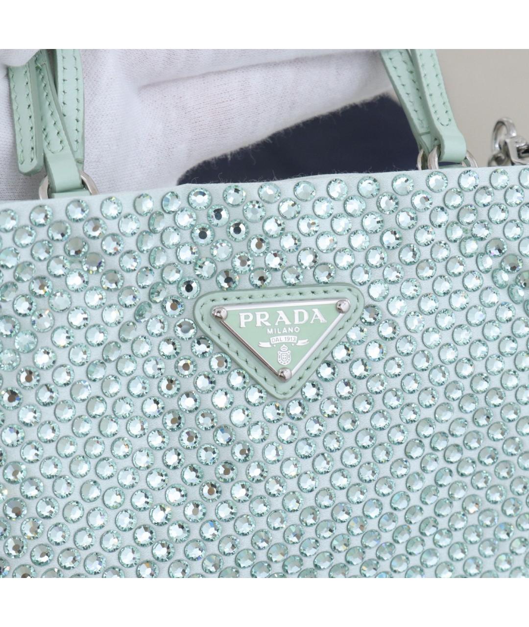PRADA Бирюзовая сумка через плечо, фото 5