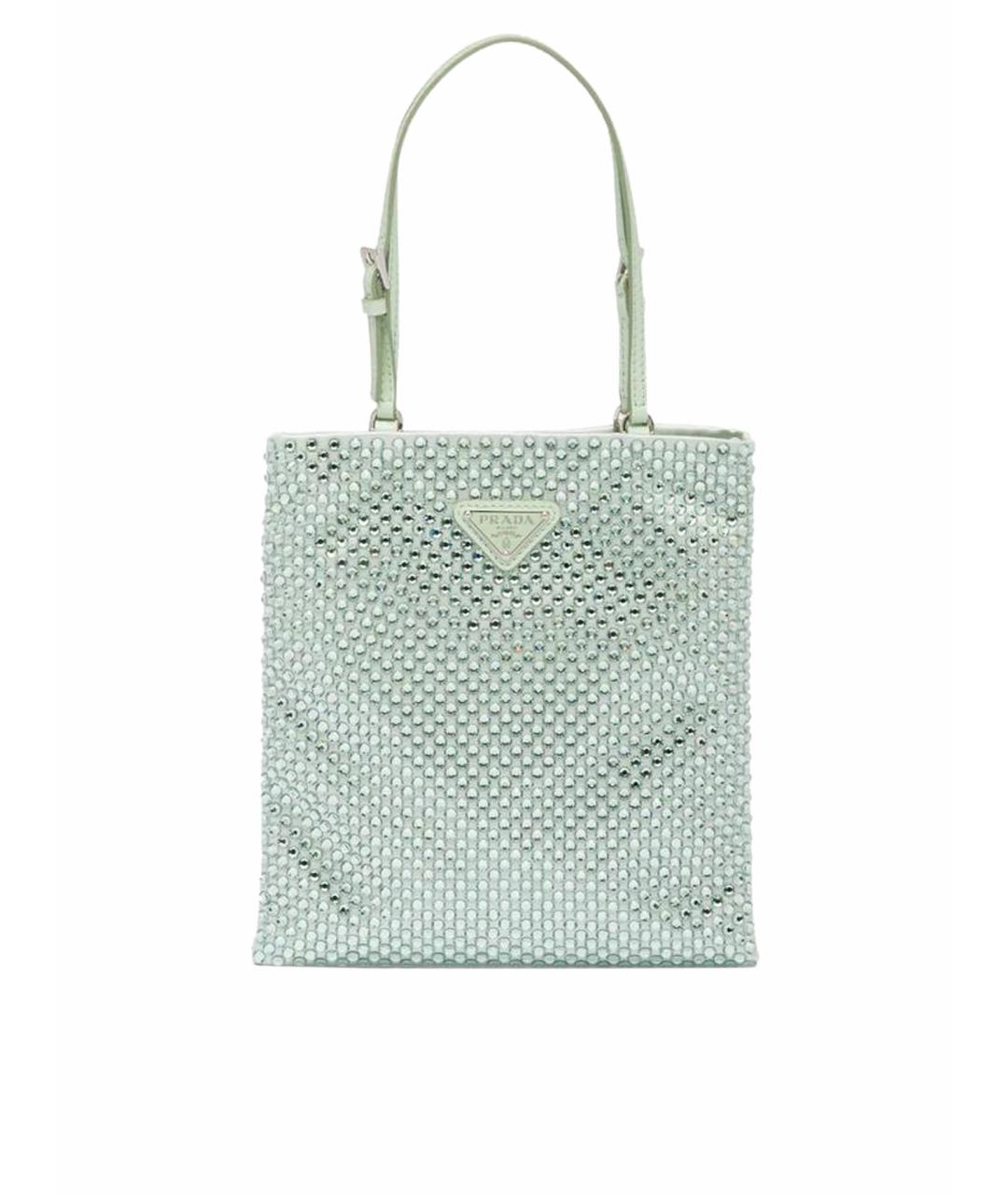PRADA Бирюзовая сумка через плечо, фото 1