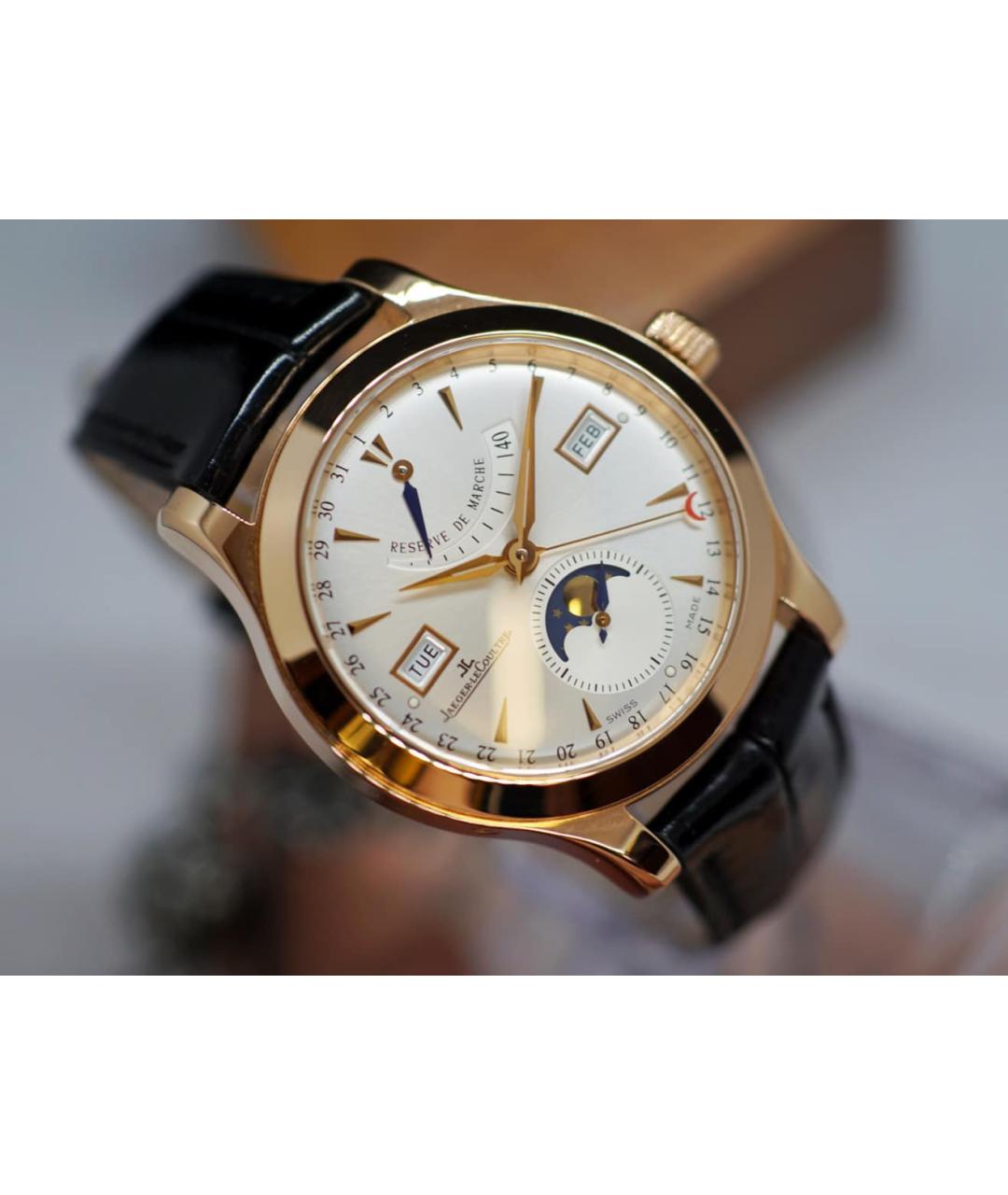 Jaeger LeCoultre Золотые часы из розового золота, фото 4