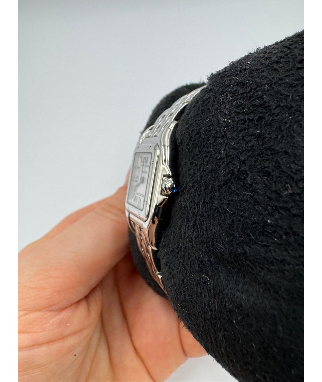 CARTIER Белые часы, фото 2