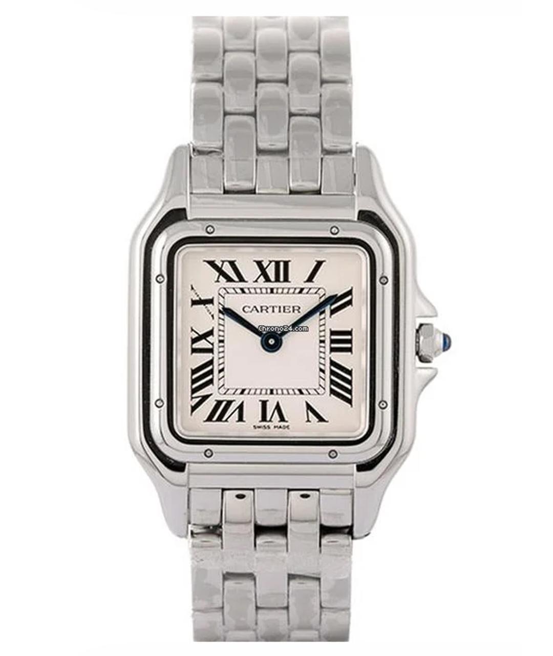 CARTIER Белые часы, фото 1