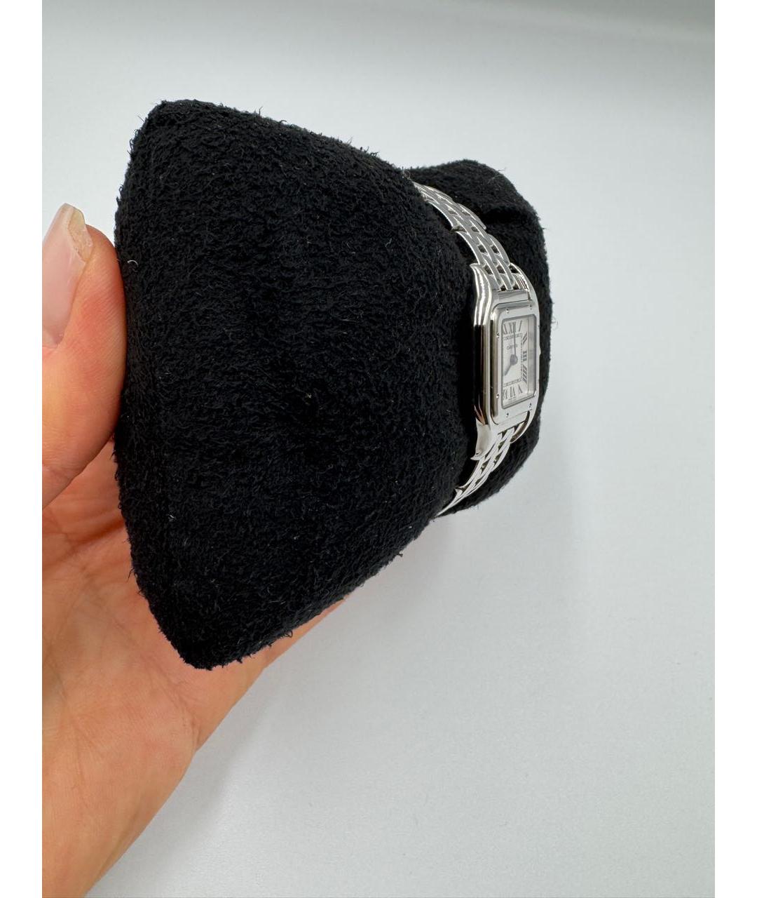 CARTIER Белые часы, фото 3