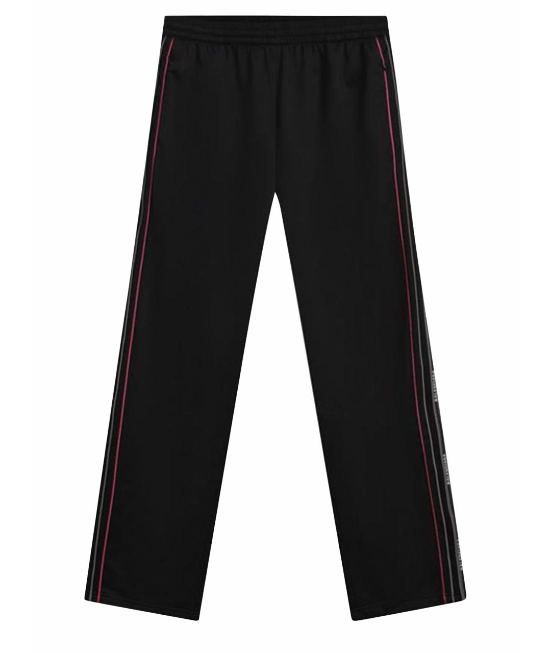 BALENCIAGA Черные прямые брюки, фото 1