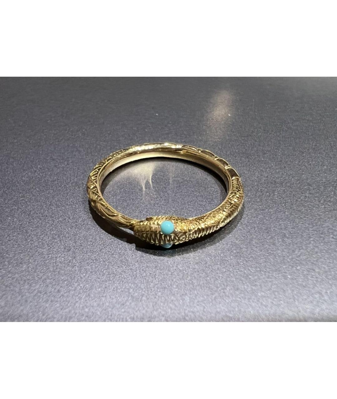 GUCCI Желтое кольцо из желтого золота, фото 2